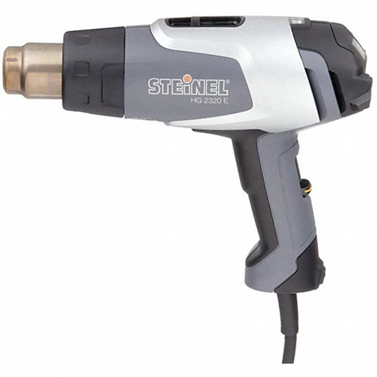 Picture of STEINEL HEAT GUN- PISTOL-GRIP- 120V AC- TWO-PRONG- 176°F TO 1-202°F- 13 CFM AIR VOLUME- LCD DISPLAY