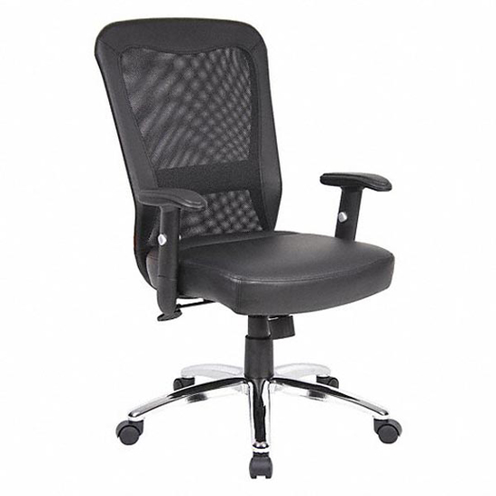 Picture of EXECUTIVE CHAIR- EXECUTIVE CHAIR- BLACK- MESH- 18 IN TO 21 IN NOMINAL SEAT HEIGHT RANGE