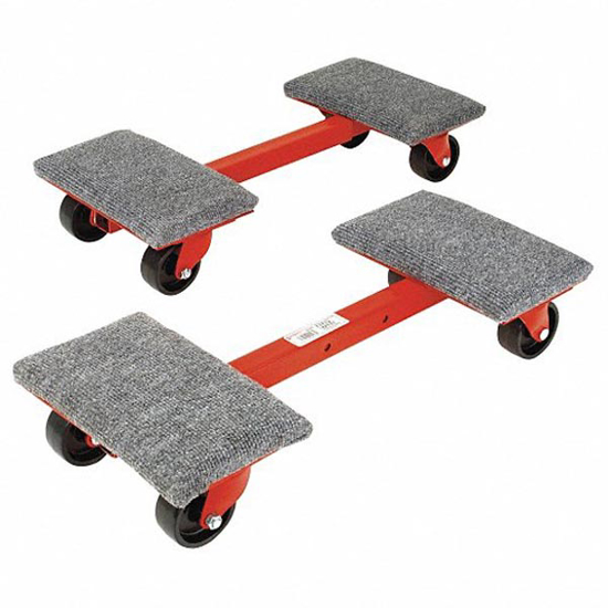 Picture of ADJUSTABLE-LENGTH OPEN-DECK STEEL GENERAL PURPOSE DOLLY- 1-000 LB LOAD CAPACITY