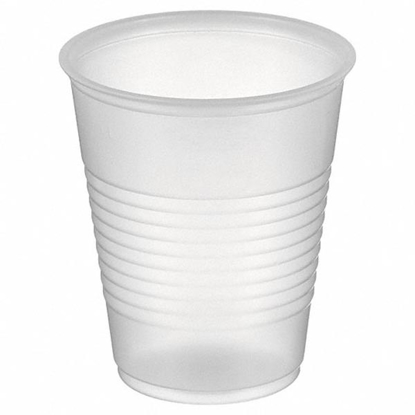 Picture of 9 OZ PLASTIC DISPOSABLE COLD CUP- TRANSLUCENT- NO SERIES- 2500 PK