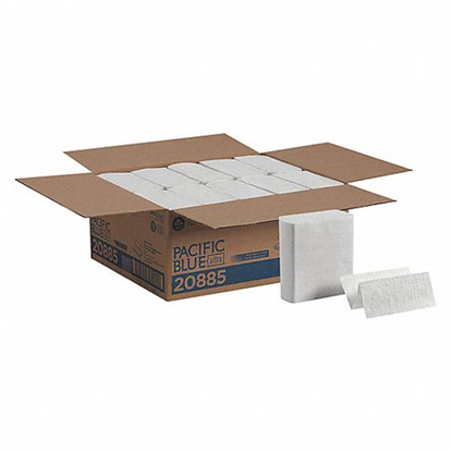 Picture of GEORGIA-PACIFIC PAPER TOWEL SHEETS- WHITE- 8 IN SHEET WD- 10 3/4 IN SHEET LG- 260 SHEETS- 10 PK