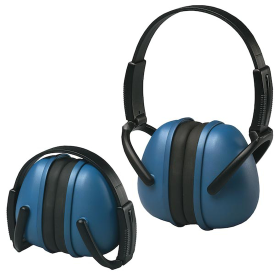 Picture of OVER-THE-HEAD EAR MUFFS, 23 DB, BLUE