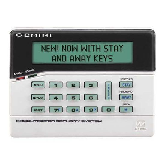 Picture of INTRUSION SYSTEM KEYPAD