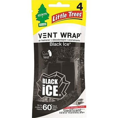 Picture of BLACK ICE SCENT CAR AIR FRESHENER, CASE OF 6 4 PACKS