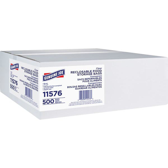 Picture of FOOD STORAGE BAGS, 500/PK