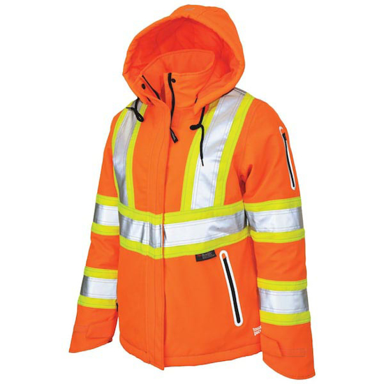 Picture of WOMENS INSUL. FLEX SAFETY JACKET, FLUOR.