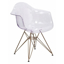 Picture of CLEAR CHAIR, POLYCARBONATE, RUBBER SEAT