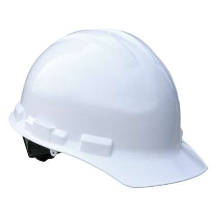 Picture of FRONT BRIM HARD HAT, TYPE 1, CLASS E, PINLOCK, WHITE