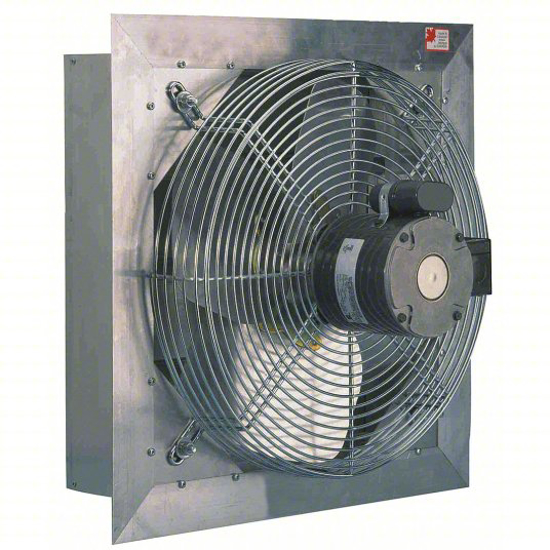 Picture of 1/3 HP HP 24 IN-DIA. 115/230V ACV SHUTTER MOUNT EXHAUST FAN-