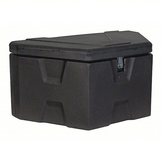 Picture of TRAILER TONGUE TRUCKBOX- POLYETHYLENE- BLACK- DOUBLE- 7.1 C