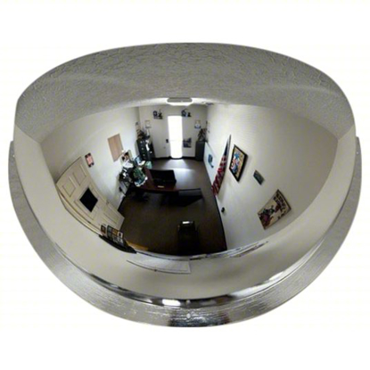 Picture of HALF DOME SAFETY MIRROR: ACRYLIC, 18 IN DIA