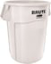 Picture of 20 GAL. WHITE ROUND TRASH CAN