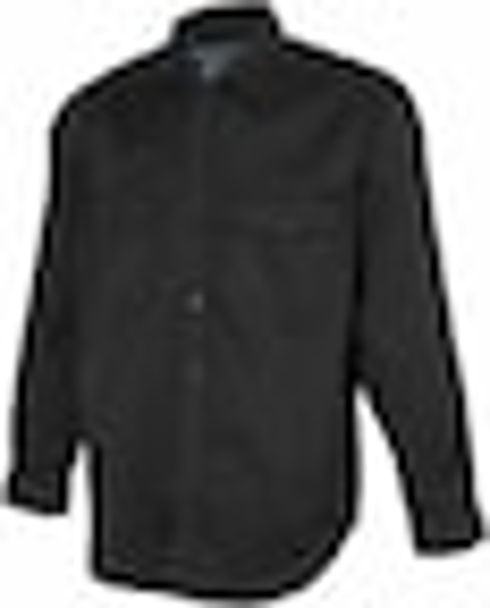 Picture of OILWTR RESIST 2XL BLK LONG SLV TWILL WORKSHIRT