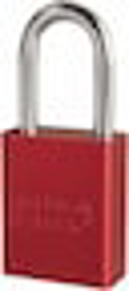 Picture of LOCKOUT PADLOCK: KEYED DIFFERENT, ALUMINUM, PLATED METAL SH