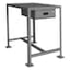 Picture of STATIONARY WORK TABLE: 39-1/4" WIDE, 36-3/16" HIGH, POWDER