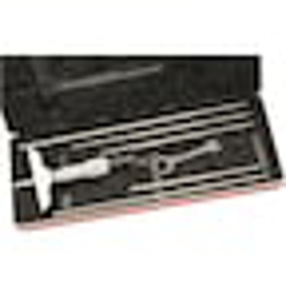 Picture of MECHANICAL DEPTH MICROMETER: 6'' RANGE, 6 RODS