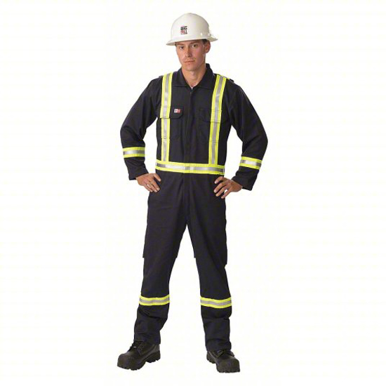 Picture of COVERALL, MENS 3XLR, NAVY