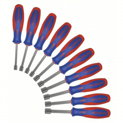 Picture of HOLLOW SHANK NUT DRIVER SET: METRIC