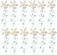 Picture of SHOWER DRAIN HAIR CATCHER – DISPOSABLE WHITE FLOWER (12-PACK