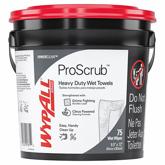 Picture of CITRUS FRAGRANCE HAND CLEANING WIPES - CASE CONTAINS 6 UNITS