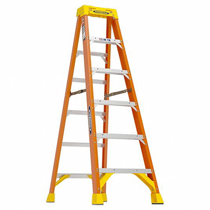 Picture of 6 FT FIBERGLASS 300 LB CAPACITY STEPLADDER IA