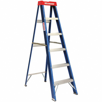 Picture of STEPLADDER-FIBERGLASS-I-6 FT.- 250 LB.