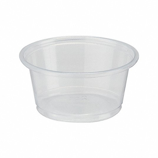 Picture of PORTION CUP- CLEAR PLASTIC- 2400 PK