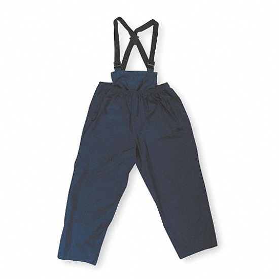 Picture of BLUE- RAIN BIB OVERALL- 4XL- POLYURETHANE- MENS- HIGH