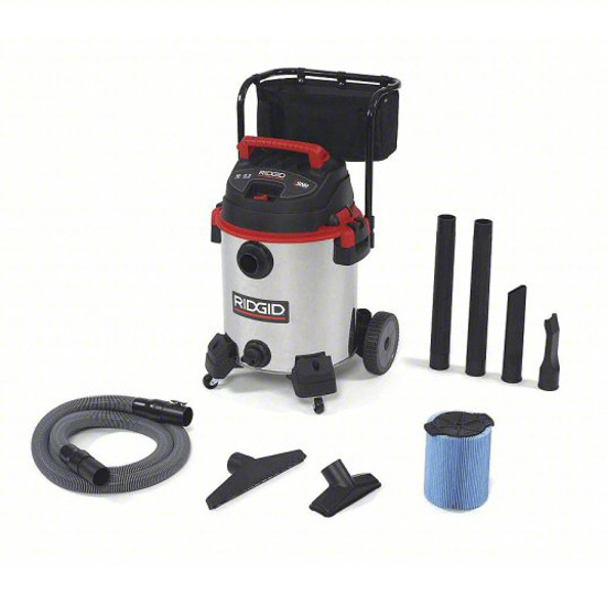 Picture of RIDGID WET/DRY VACUUM-16 GAL.-STAINLESS STEEL