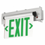Picture of EDGE-LIT EXIT SIGN-LED-BATTERYBACKUP-GRN