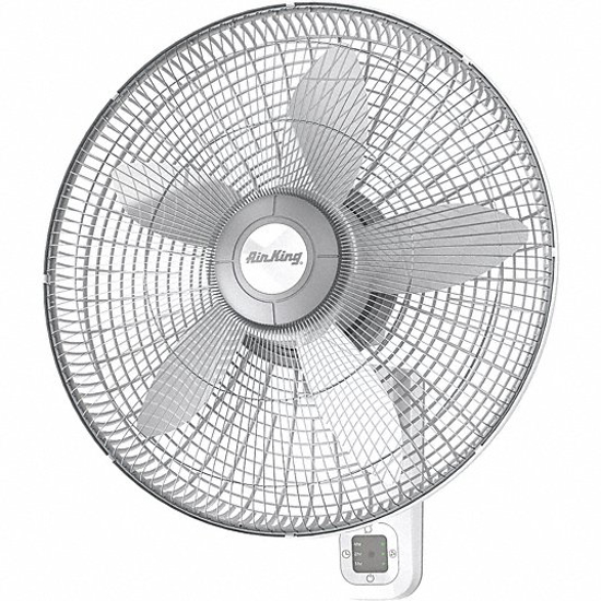 Picture of 18 IN WALL MOUNT FAN- OSCILLATING- 120V AC- NUMBER OF SPEED