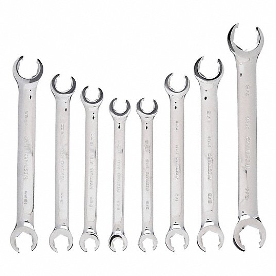 Picture of WRENCH SET SAE AND METRIC NUMBER OF PIECES 8