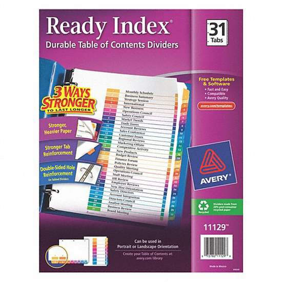 Picture of INDEX TABS