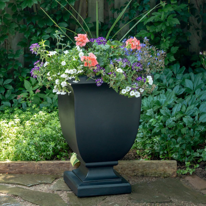 Picture of 26 INCH TALL PLANTER - BLACK