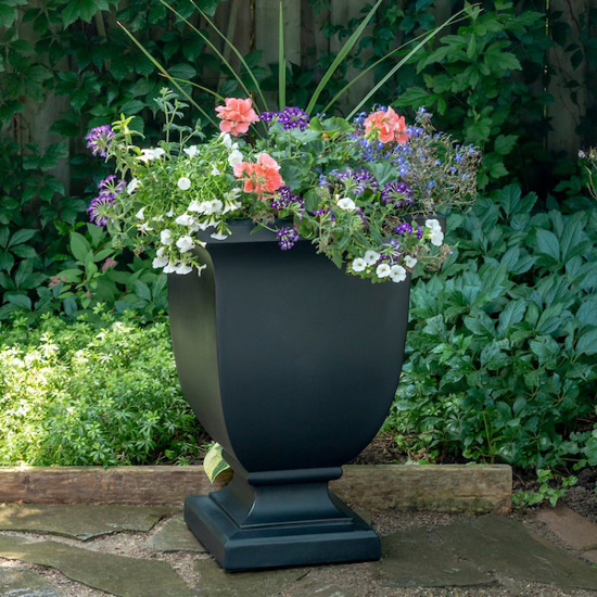 Picture of 26 INCH TALL PLANTER - BLACK