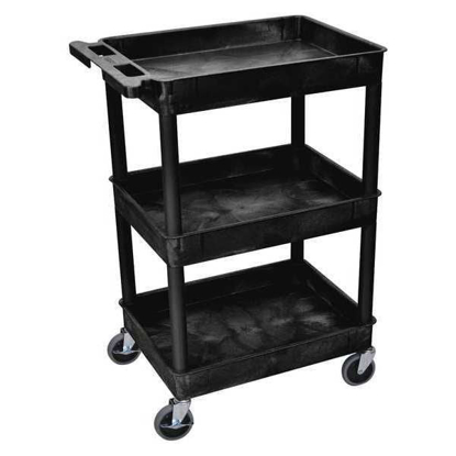 Picture of UTILITY CART WITH DEEP LIPPED PLASTIC SHELVES
