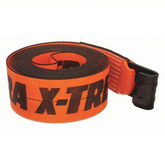 Picture of WINCH STRAP: FLAT-HOOK, 4 INCH X 30 FT