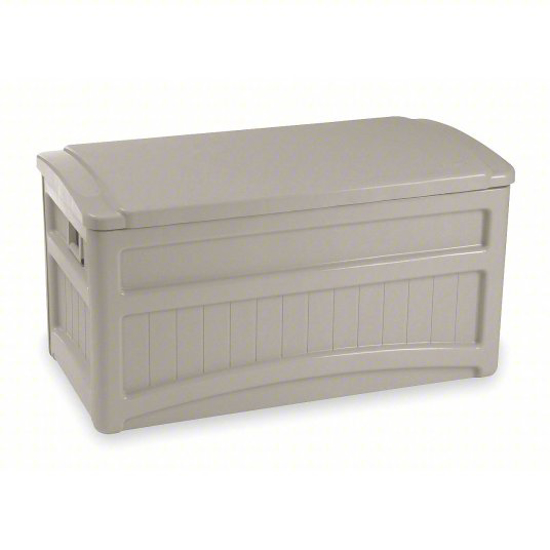 Picture of DECK BOX WITH WHEELS- TAUPEW- 1EA