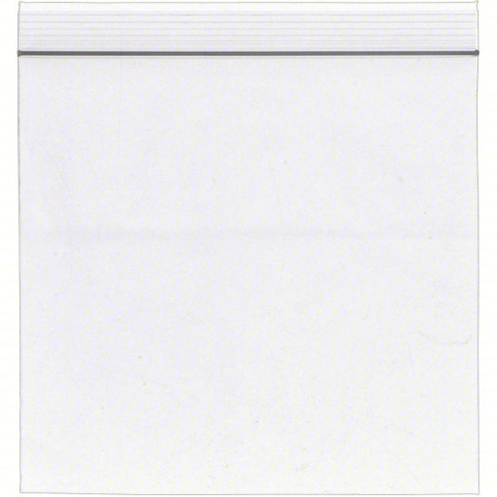 Picture of RECLOSABLE POLY BAG- ZIP SEAL- POLYETHYLENE- PK 500