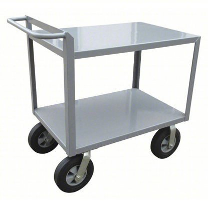 Picture of UTILITY CART WITH FLUSH METAL SHELVES
