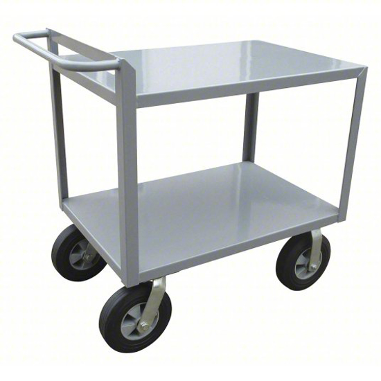 Picture of UTILITY CART WITH FLUSH METAL SHELVES