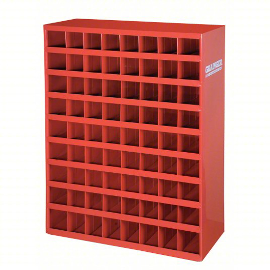 Picture of PIGEONHOLE BIN UNIT- 34 IN X 12 IN X 42 IN- 72 COMPARTMENTS