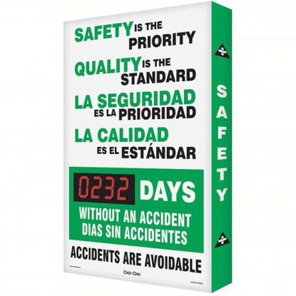 Picture of ELECTRONIC SAFETY SCOREBOARD