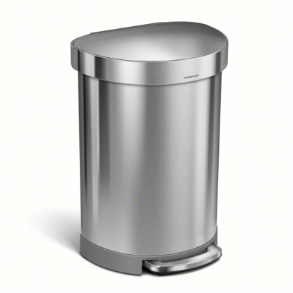 Picture of STEP-ON TRASH CONTAINER: STNLS, 16 GAL CAPACITY