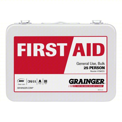 Picture of FIRST AID KIT AND HOUSING, 25 PERSONS