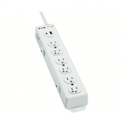 Picture of MEDICAL-GRADE POWER STRIP: 6 OUTLETS
