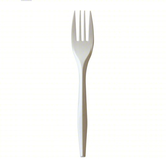 Picture of DISPOSABLE PLASTIC UNWRAPPED FORK, 1,000 PK