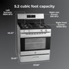 Picture of KENMORE 5.2 CU. FT. REAR CONTROL GAS RANGE OVEN