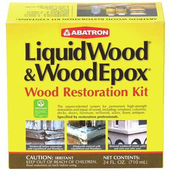 Picture of 24 OZ WOOD REPAIR KIT WITH TEMP. RANGE OF 50 ° TO 100 °F- WHITE/CLEAR