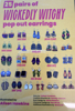 Picture of HAUNTED HOUSE PARTY BOOK OF POP OUT EARRINGS CS/24